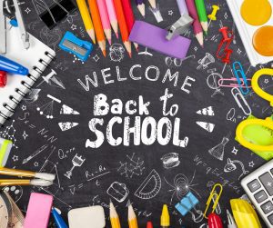 Colorful Illustrated Welcome Back To School Facebook Post Welcome back to school!