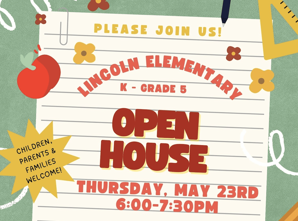 Open House, May 23rd