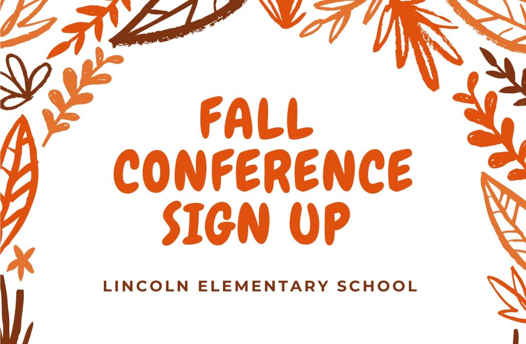 Fall Conference Sign Up