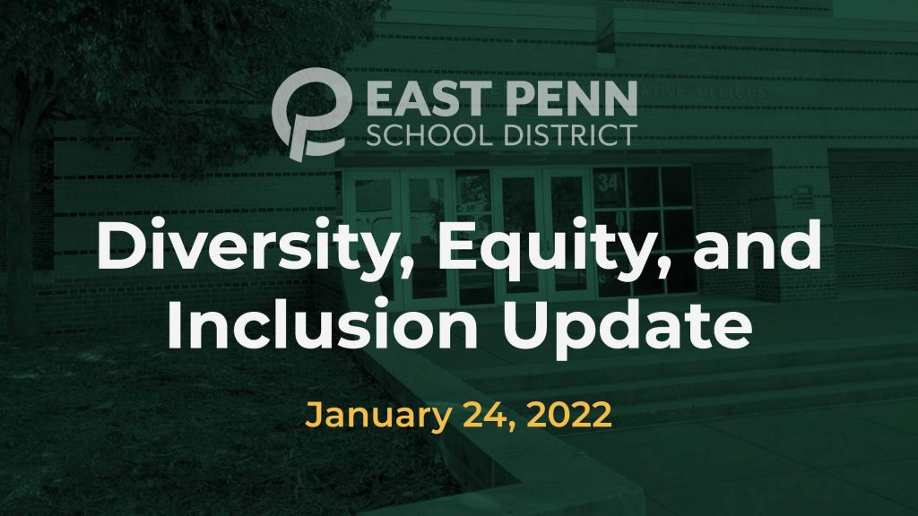 Diversity, Equity, and Inclusion Update Banner