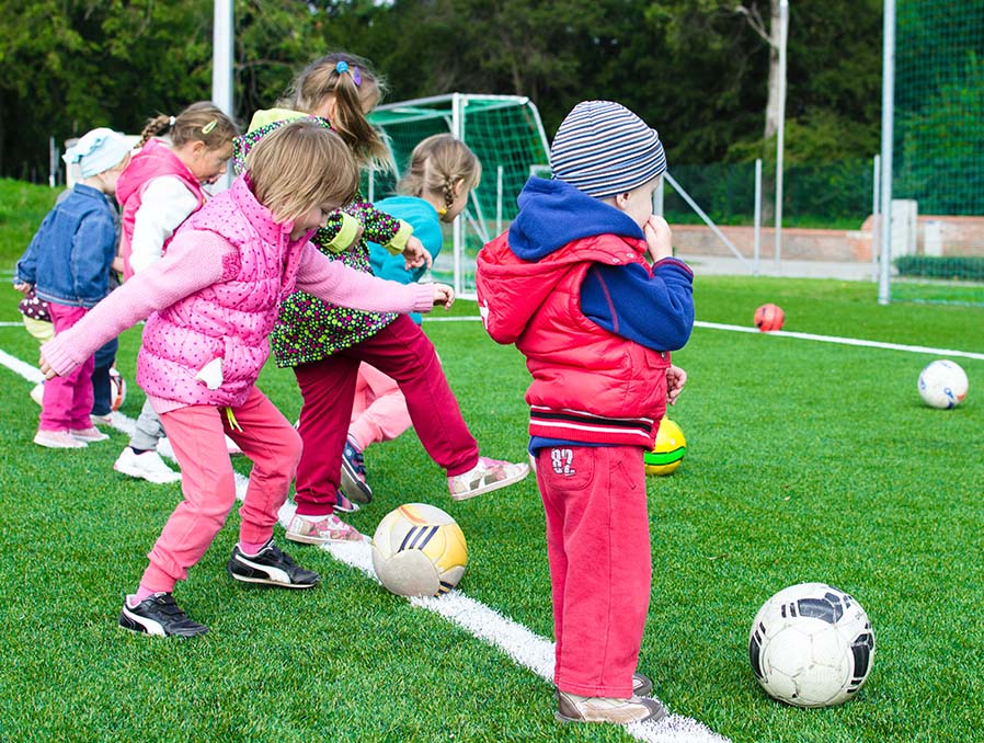 Kids Playing Outside