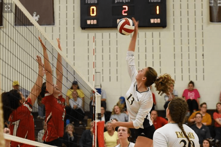 Macy Van Den Elzen Playing Volleyball