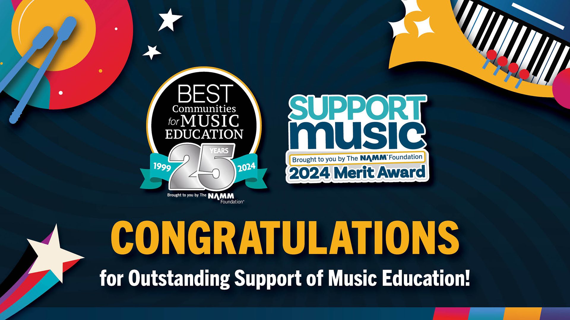 East Penn Earns Best Communities for Music Education Award by NAMM