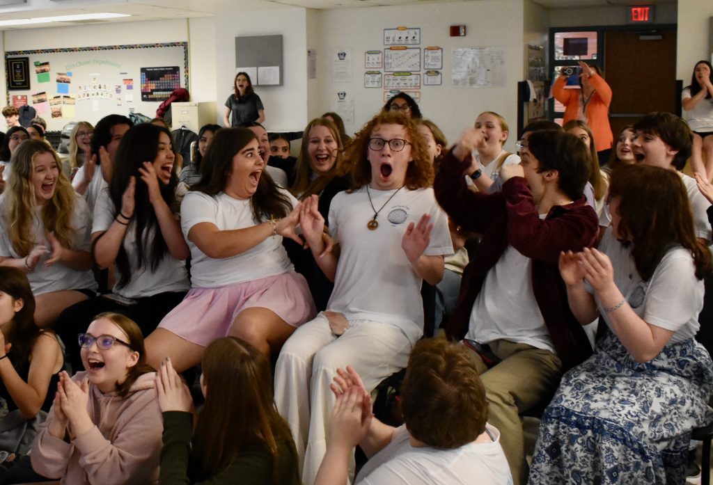 Cast and Crew celebrating 2025 Freddy Nominations