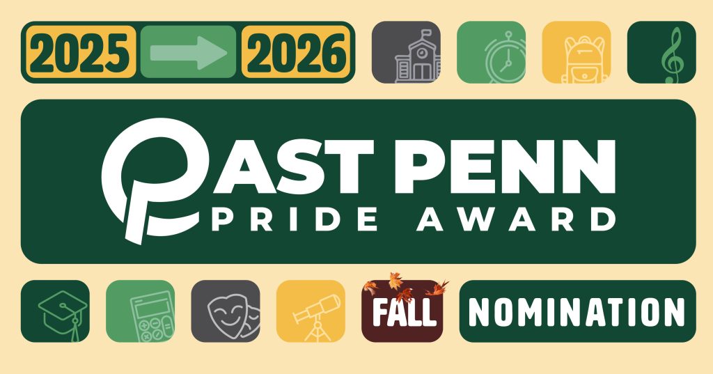 East Penn PRIDE Award fall banner
