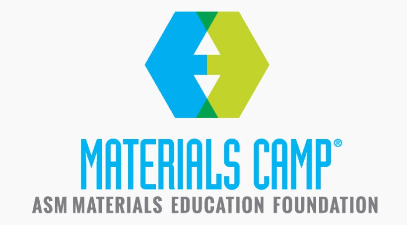 Branding image for the ASM Materials Education Foundation's Materials Camp program.