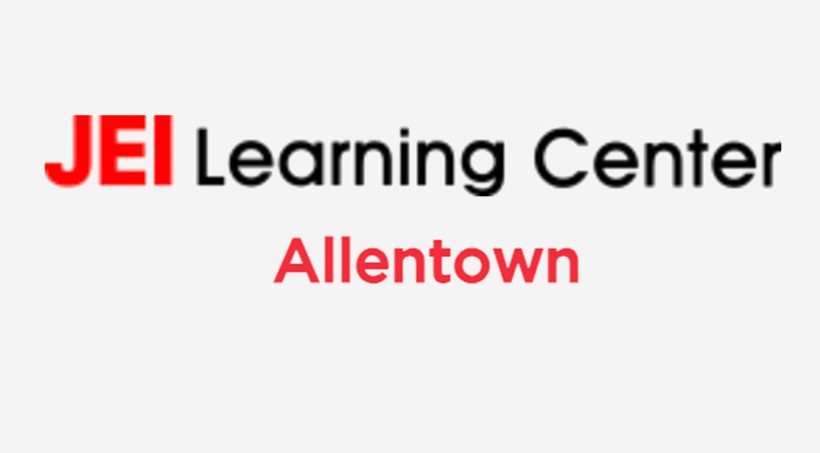 ed and black text logo reading 'JEI Learning Center' with 'Allentown' centered below it.