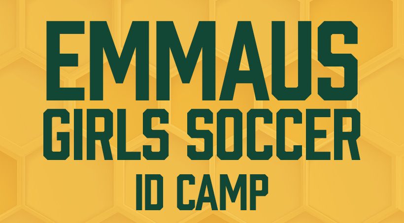 Emmaus GIRLS Soccer I.D. CAMP Banner